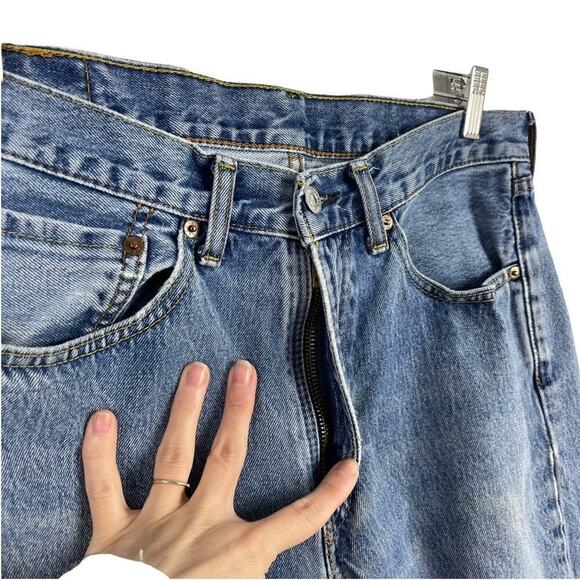 LEVI'S MEN'S  505 REGULAR FIT STONEWASH RIGID JEANS  505-4891 SIZE W 34 L 34 - Picture 4 of 14